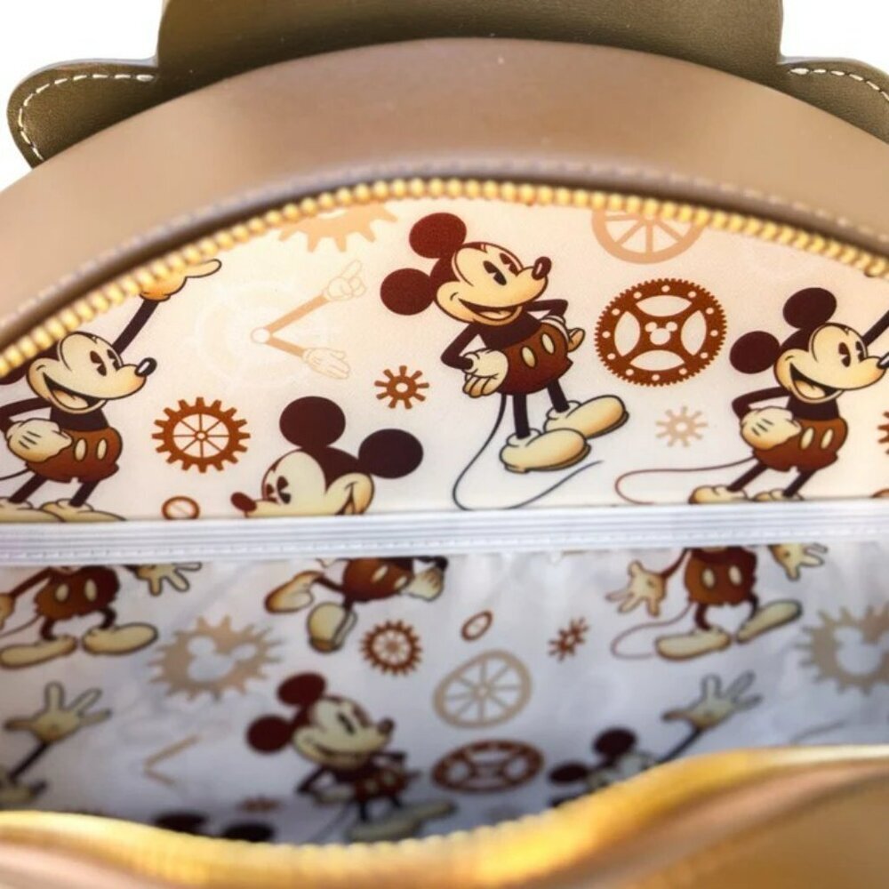 Loungefly Disney Steampunk Mickey - W1-1 Exclusive NWT​ - Picture 5 of 5